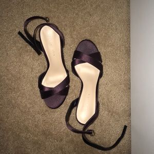 Dark Purple Heels